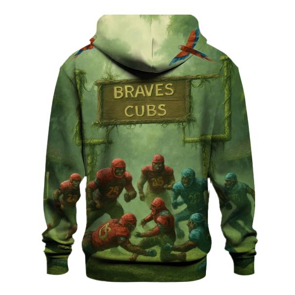 Rainforest Rivalry Braves Vs Jungle Cubs hoodie trends