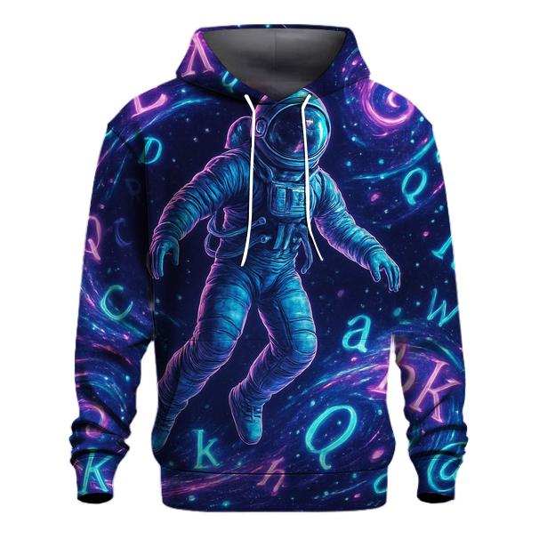 Alphabet Soup Nebula designer hoodies