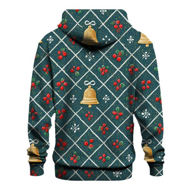 Blizzard Bell Confetti Lattice Design hoodie trends