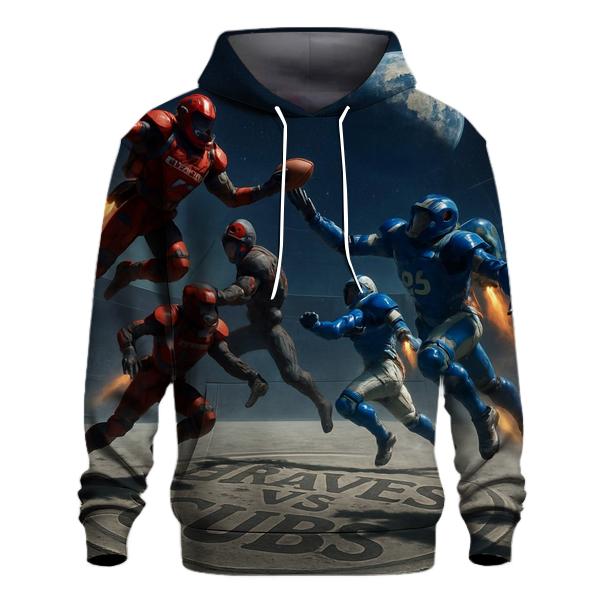 Lunar Gridiron Braves Vs Zero Gravity Cubs hoodie trends