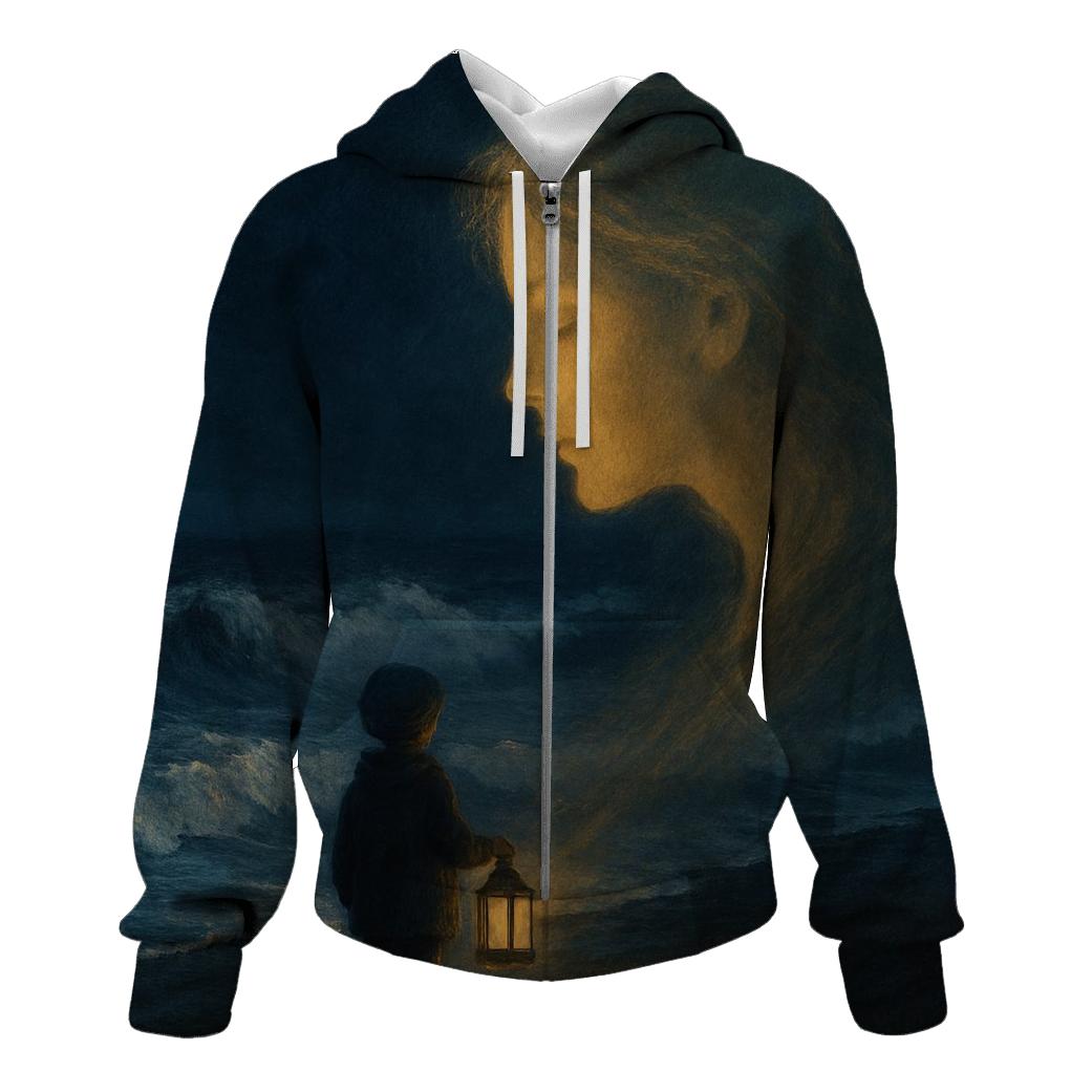 The Quiet Lantern In A Storm designer hoodies
