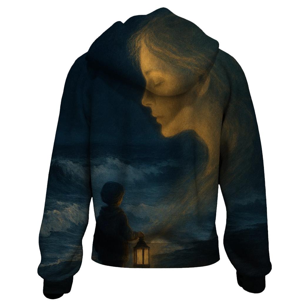 The Quiet Lantern In A Storm designer hoodies