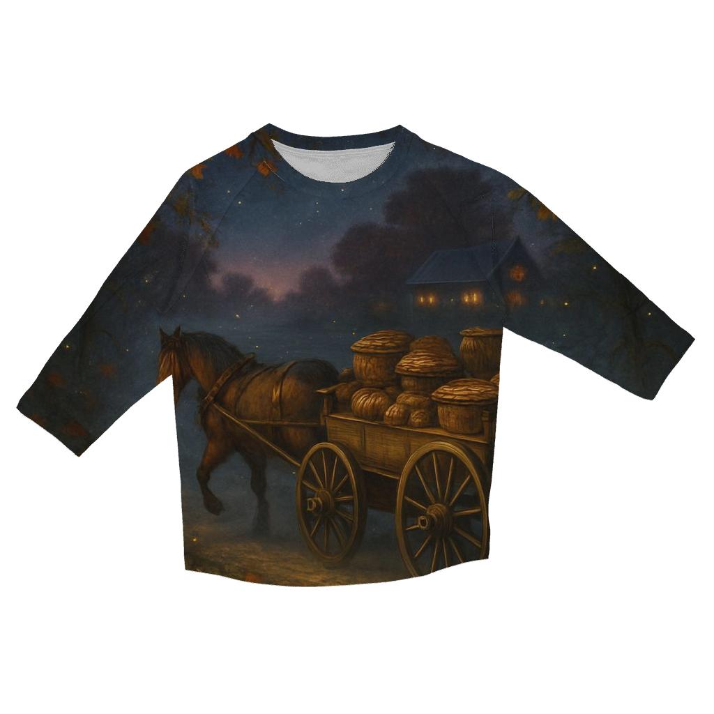Pumpkin Patch Twilight Caravan stylish quarter sleeve tops