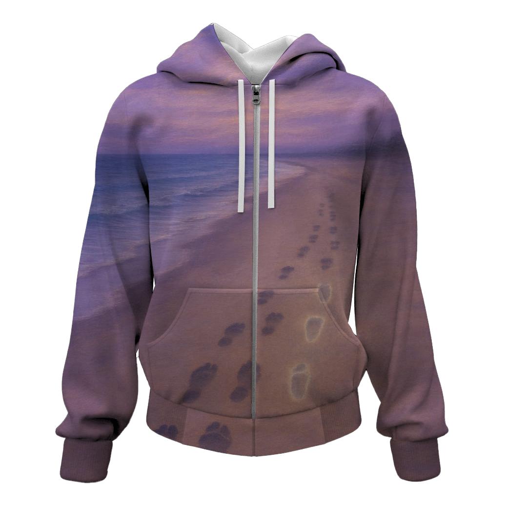 Footsteps That Walk Beside Even When Apart hoodies fashion