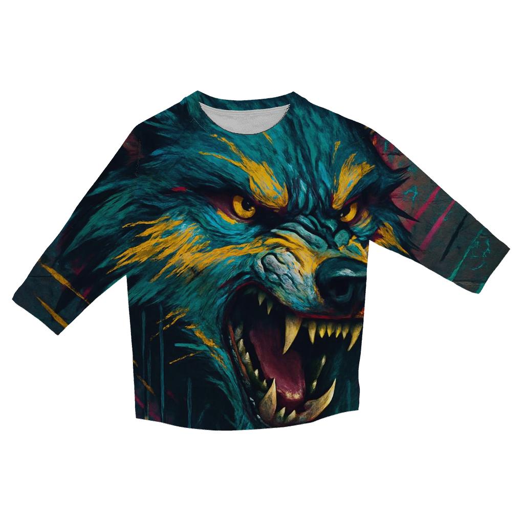 Urban Graffiti Omega cotton quarter sleeve shirts
