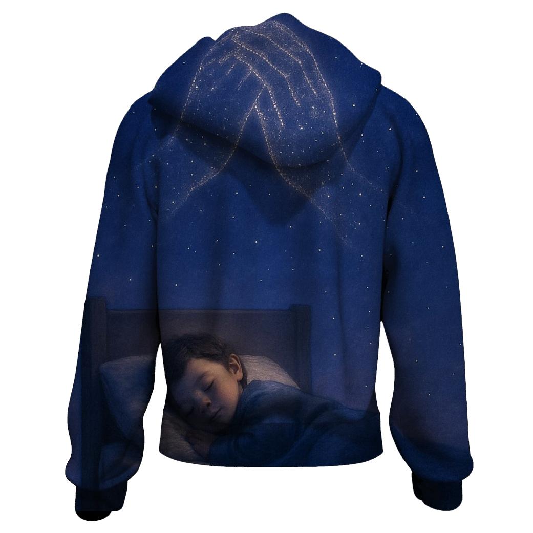 The Silent Prayer Beneath Every Tomorrow printed hoodies