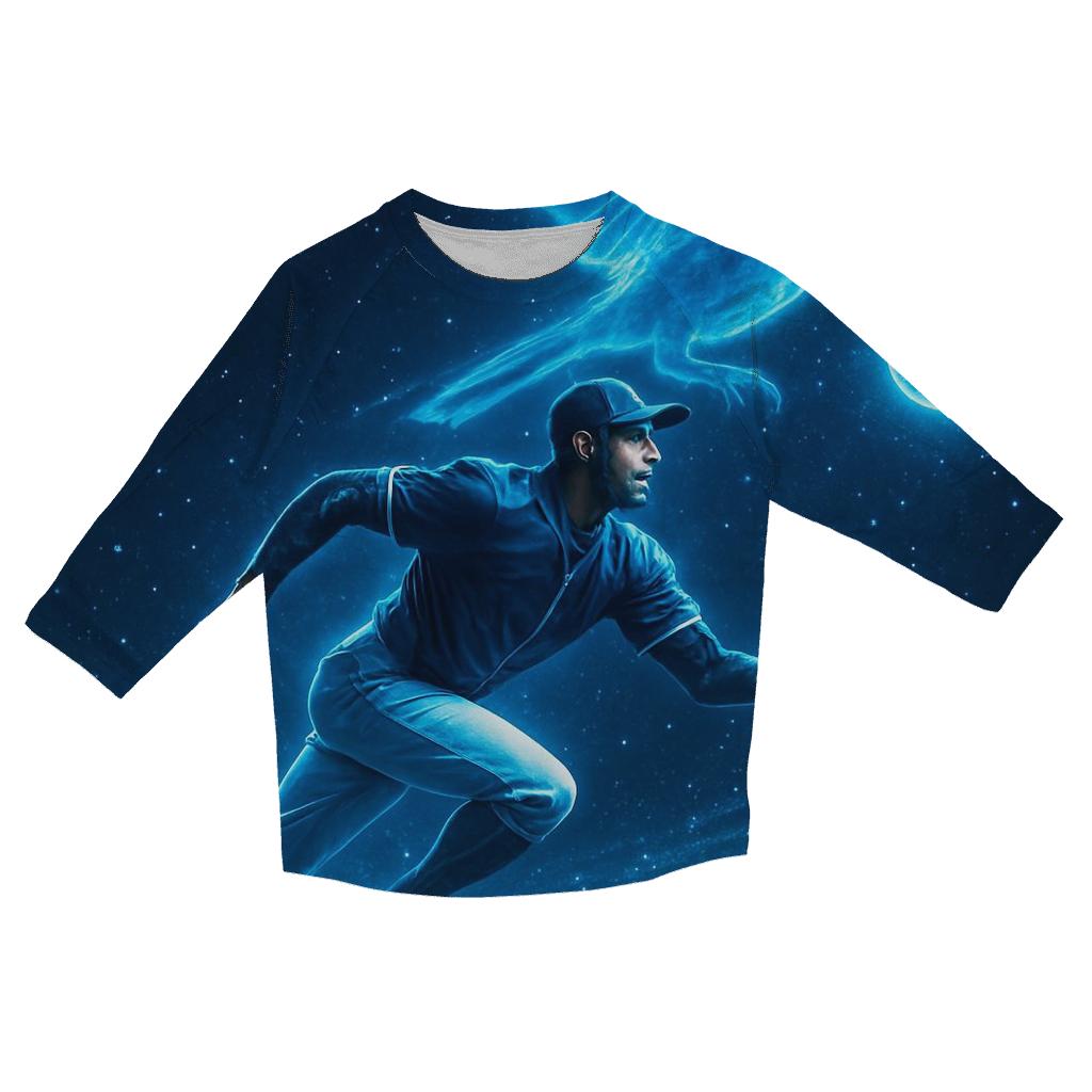 Cosmic Outfield Chase Blue Jays Edition fashion 3/4 sleeve shirts