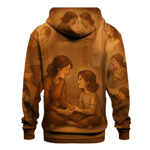 The Circle Where Stories Begin lightweight hoodies