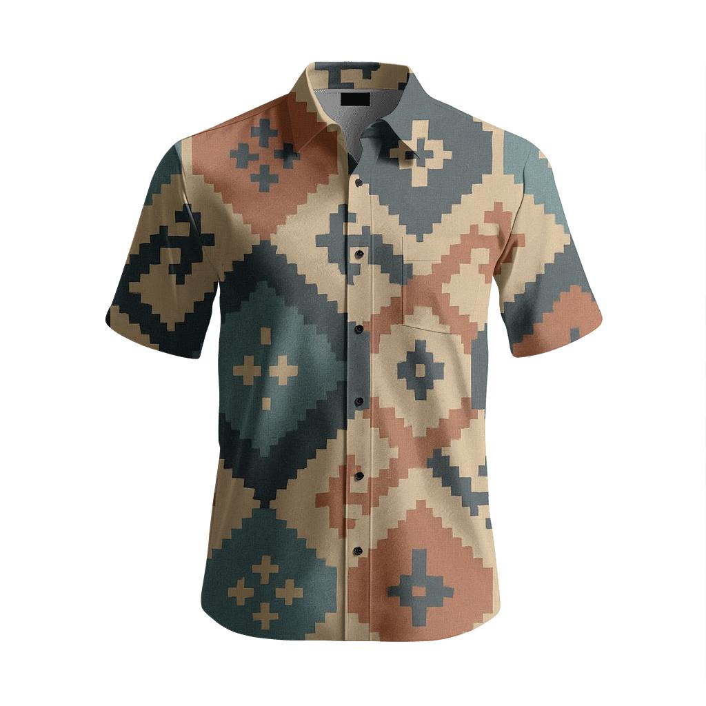 Berber Atlas Diamond Kilim premium embroidered apparel