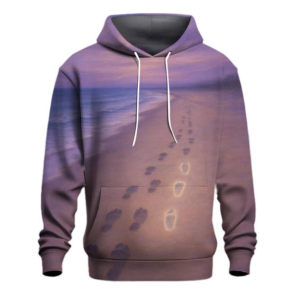 Footsteps That Walk Beside Even When Apart graphic hoodies
