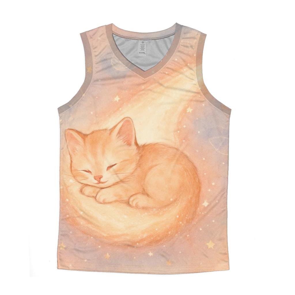 Comet Tail Cozy Kitten casual summer tank tops
