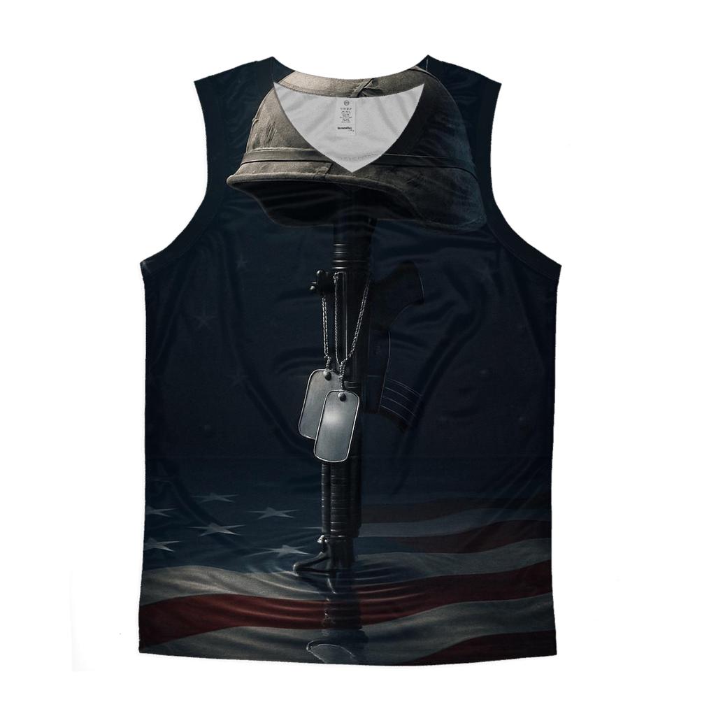 Reflections In Steel And Stars custom tank tops