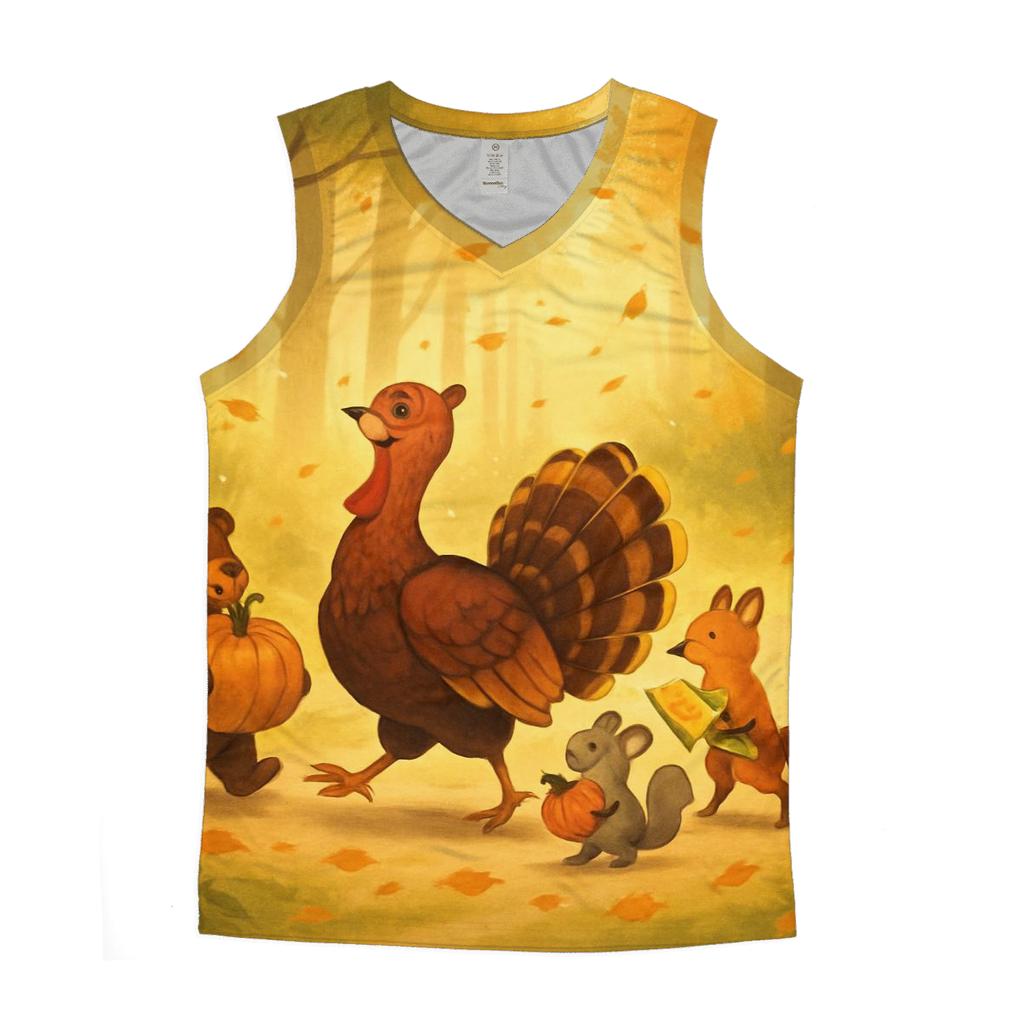 Turkey Trot Forest Parade custom tank tops