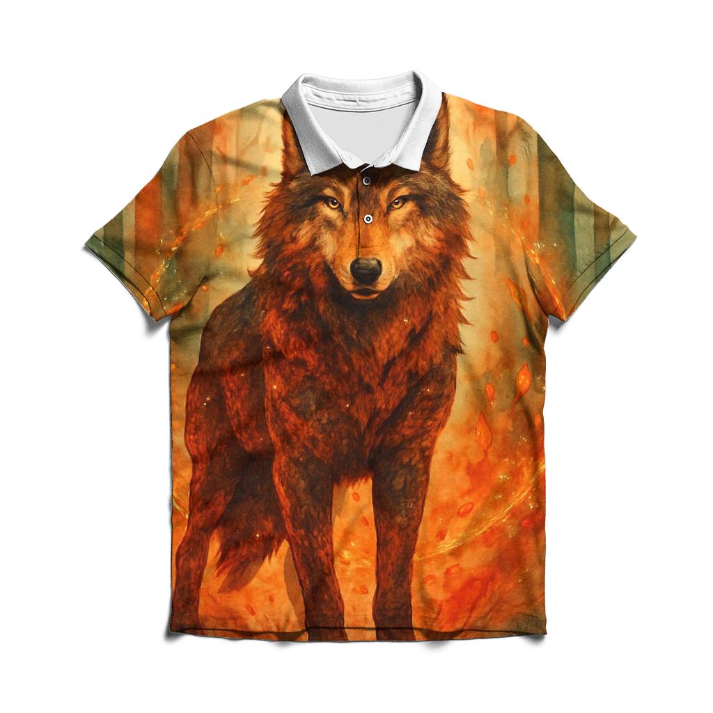 Forest Ember Guardian classic pique polos