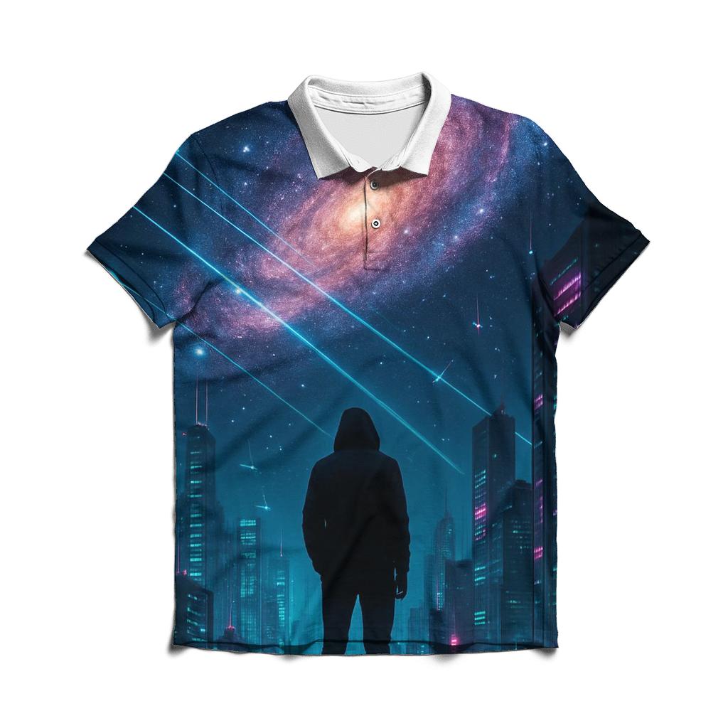 Stargazer City Rooftop designer slim fit polos