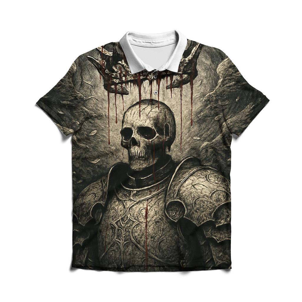 Crown Of Shattered Halos casual sports polo shirts