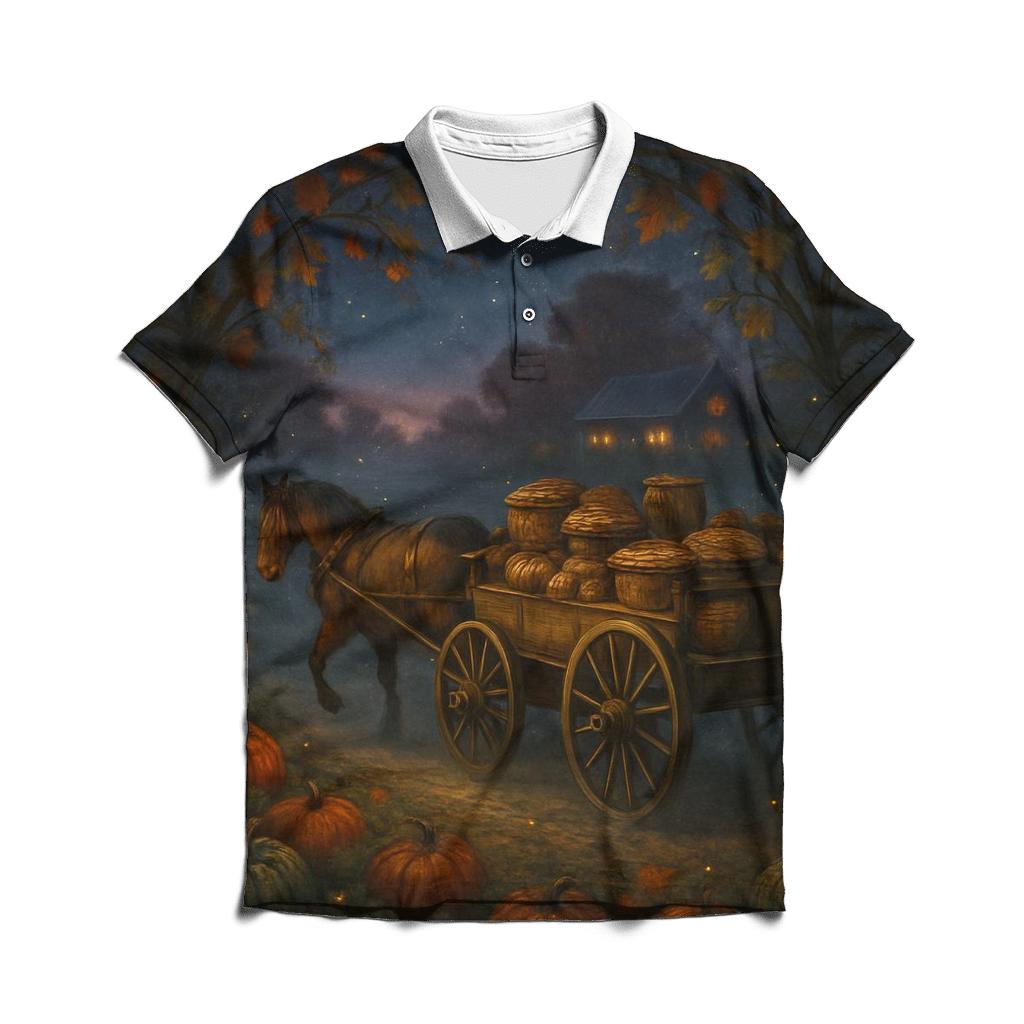 Pumpkin Patch Twilight Caravan classic pique polos