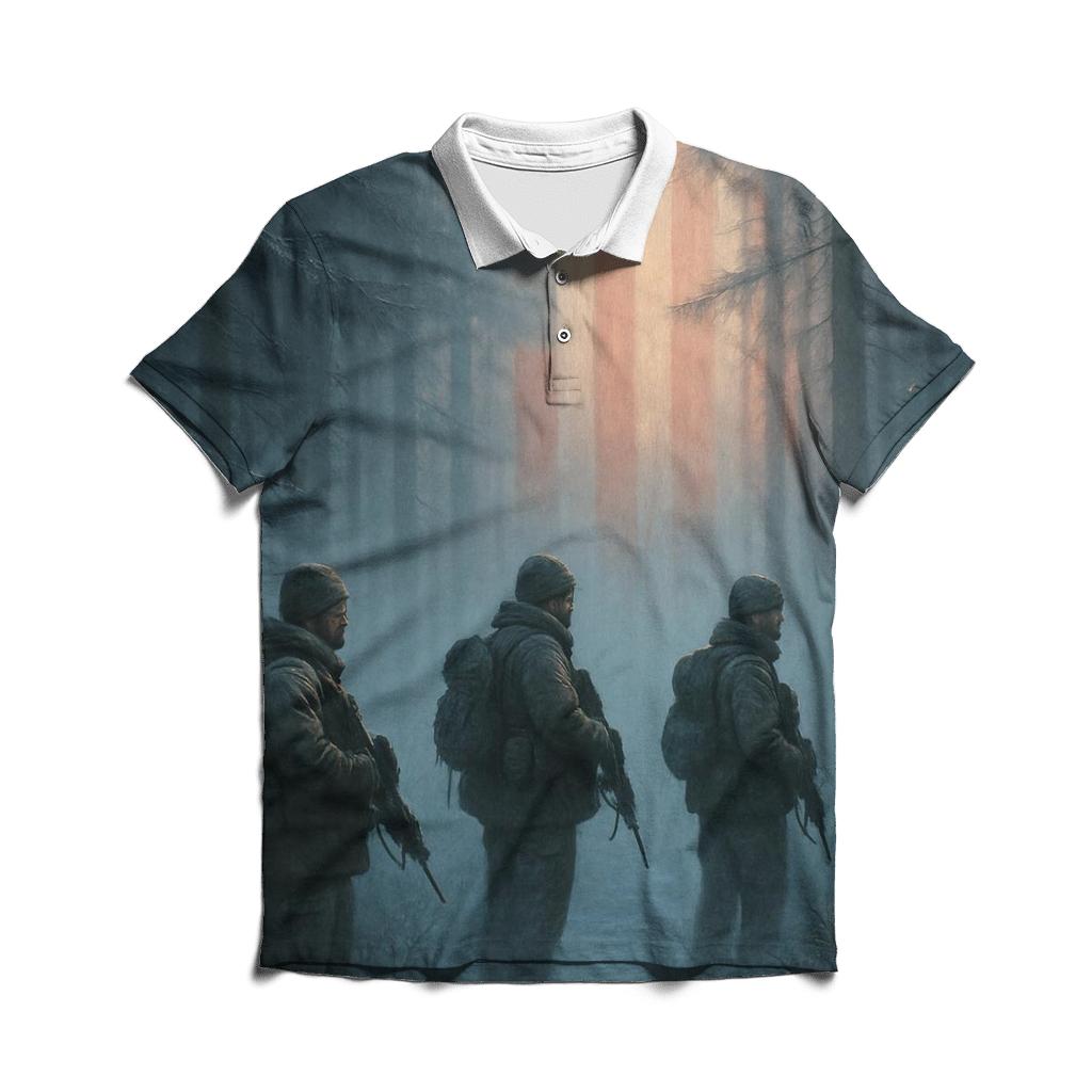 Silent Woods Sentinels custom polo shirts