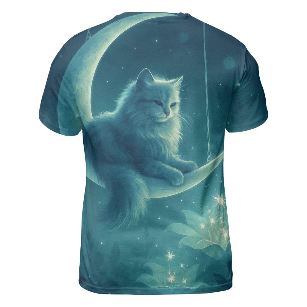 Moon Garden Cat Dreamer custom all-over print shirts