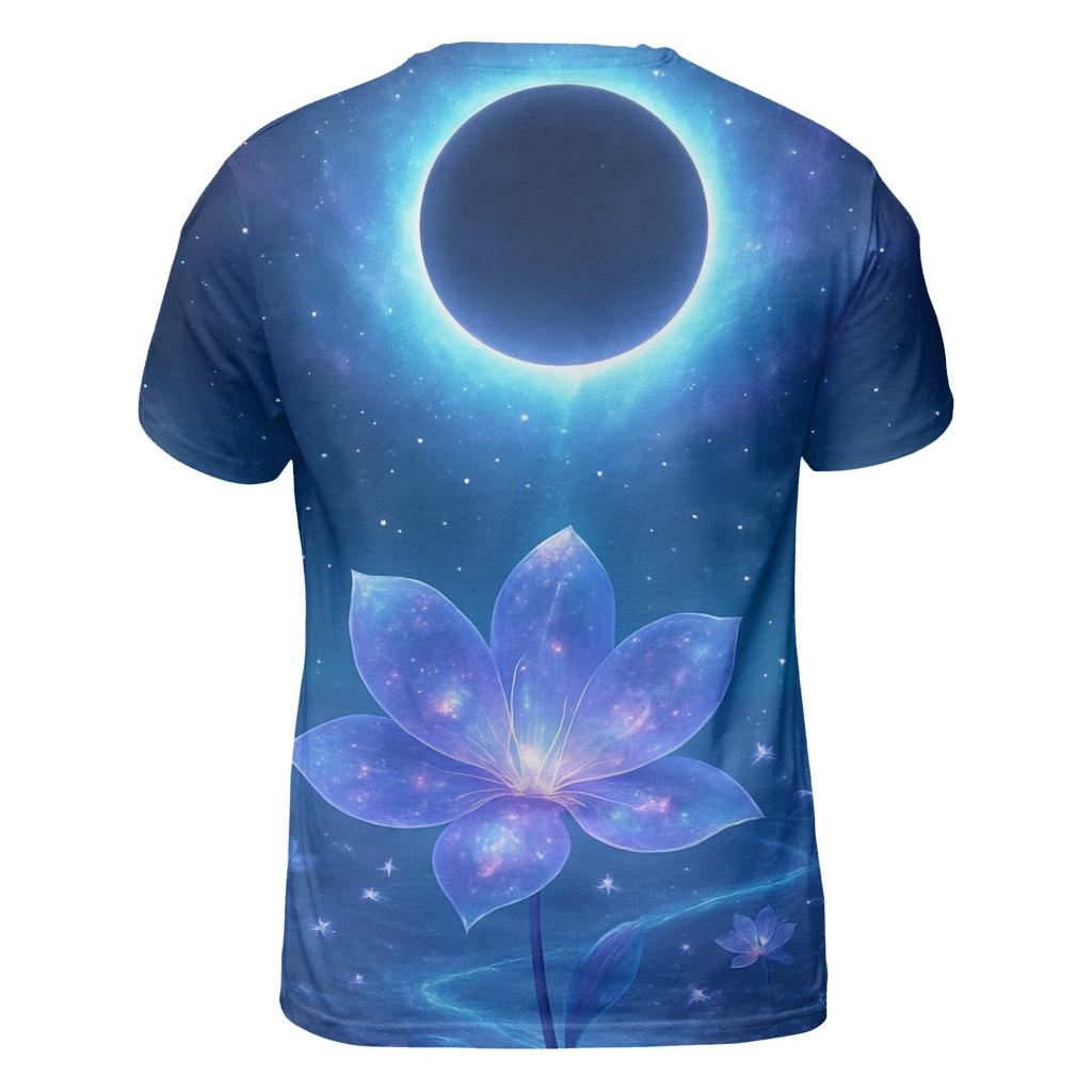 Quantum Eclipse Garden designer pattern shirts