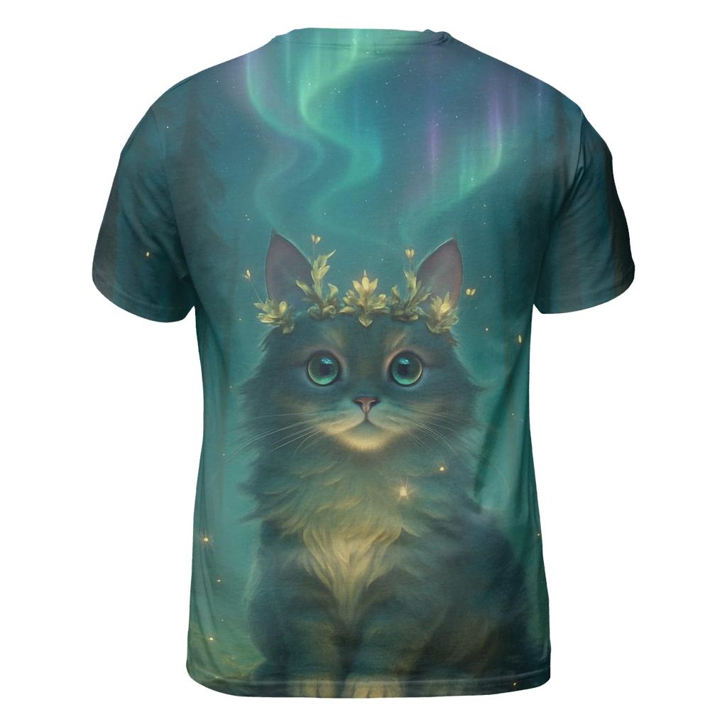 Aurora Crowned Forest Cat custom all-over print shirts