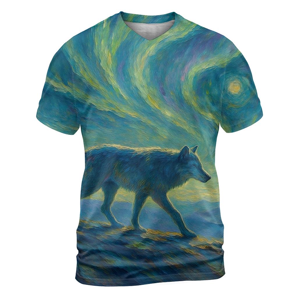 Aurora Trail Lone Wanderer designer pattern shirts