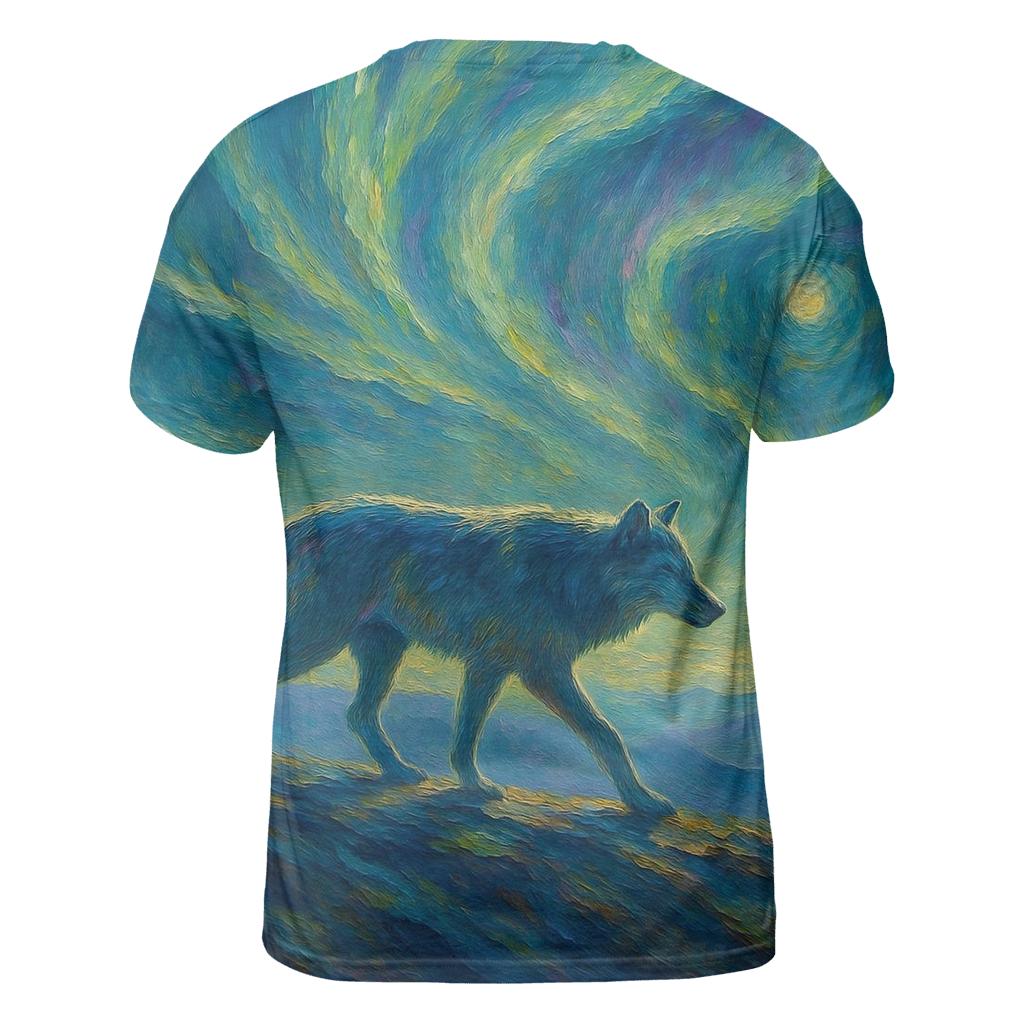 Aurora Trail Lone Wanderer designer pattern shirts