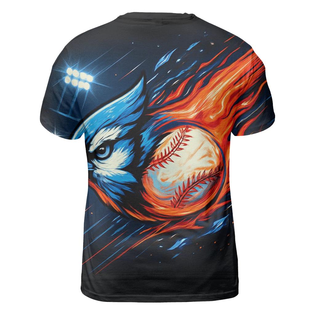 Feather Comet Trail Blue Jays Legend unique graphic print tees