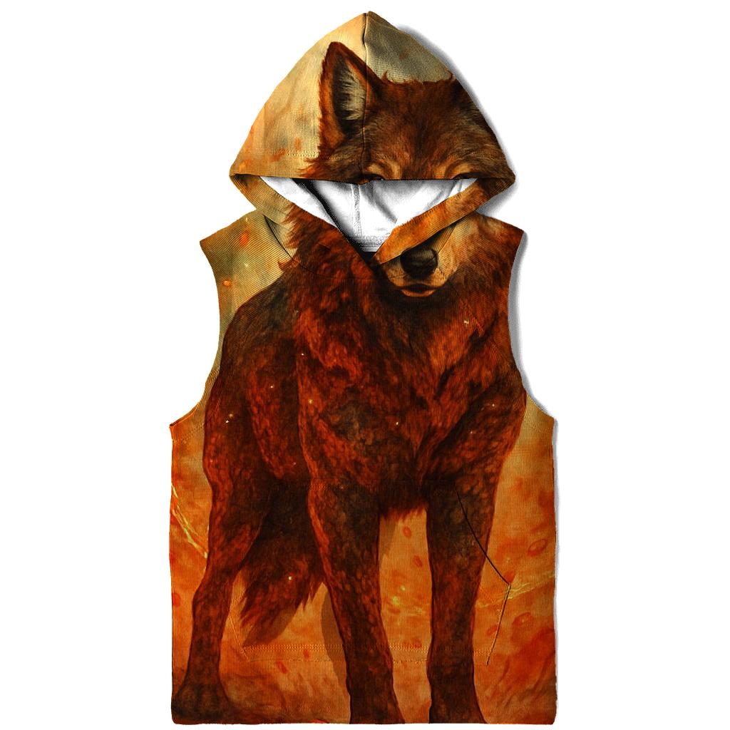 Forest Ember Guardian embroidered hoodies