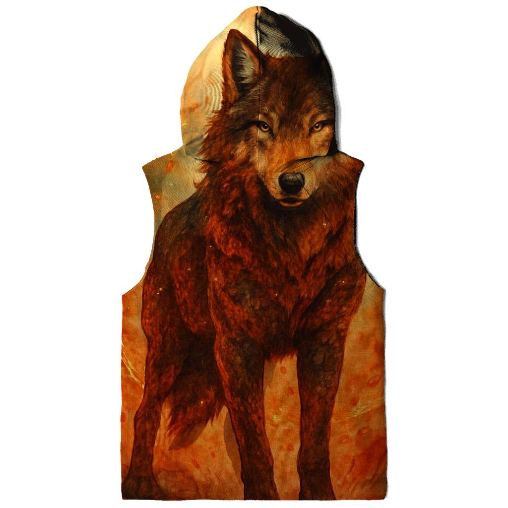 Forest Ember Guardian embroidered hoodies