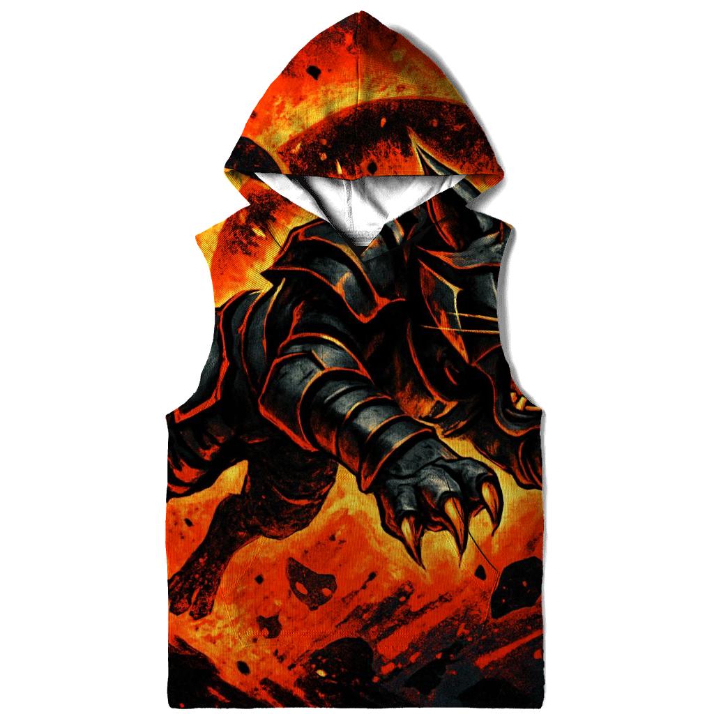 Solar Flare Battle Cat designer hoodies