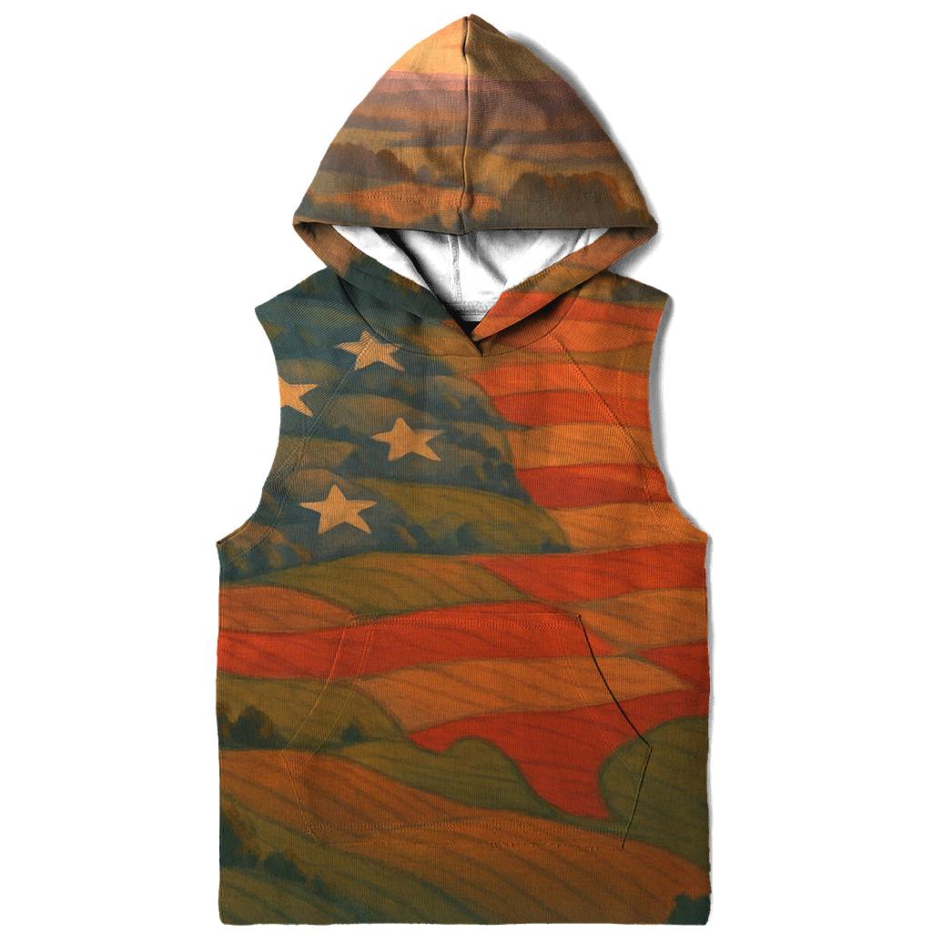 Camouflage Heartland Banner pullover hoodies