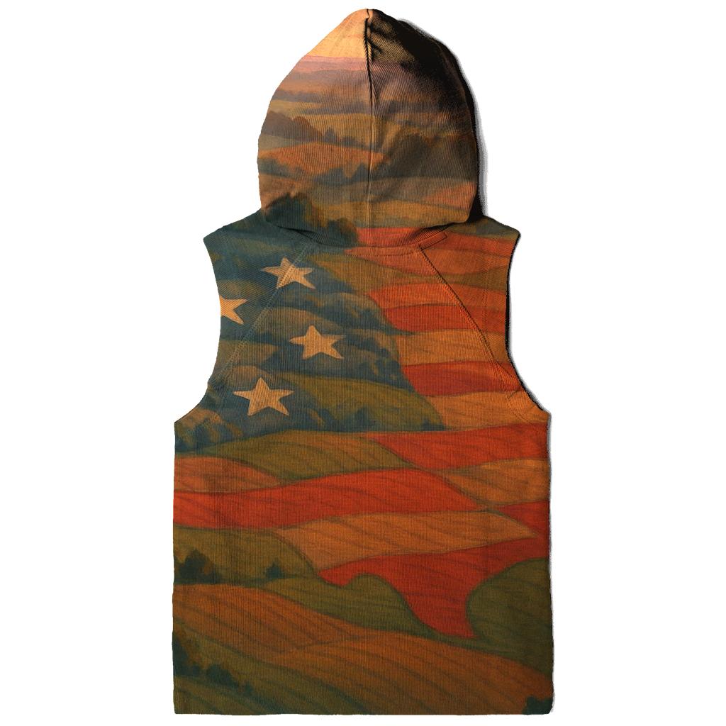 Camouflage Heartland Banner pullover hoodies