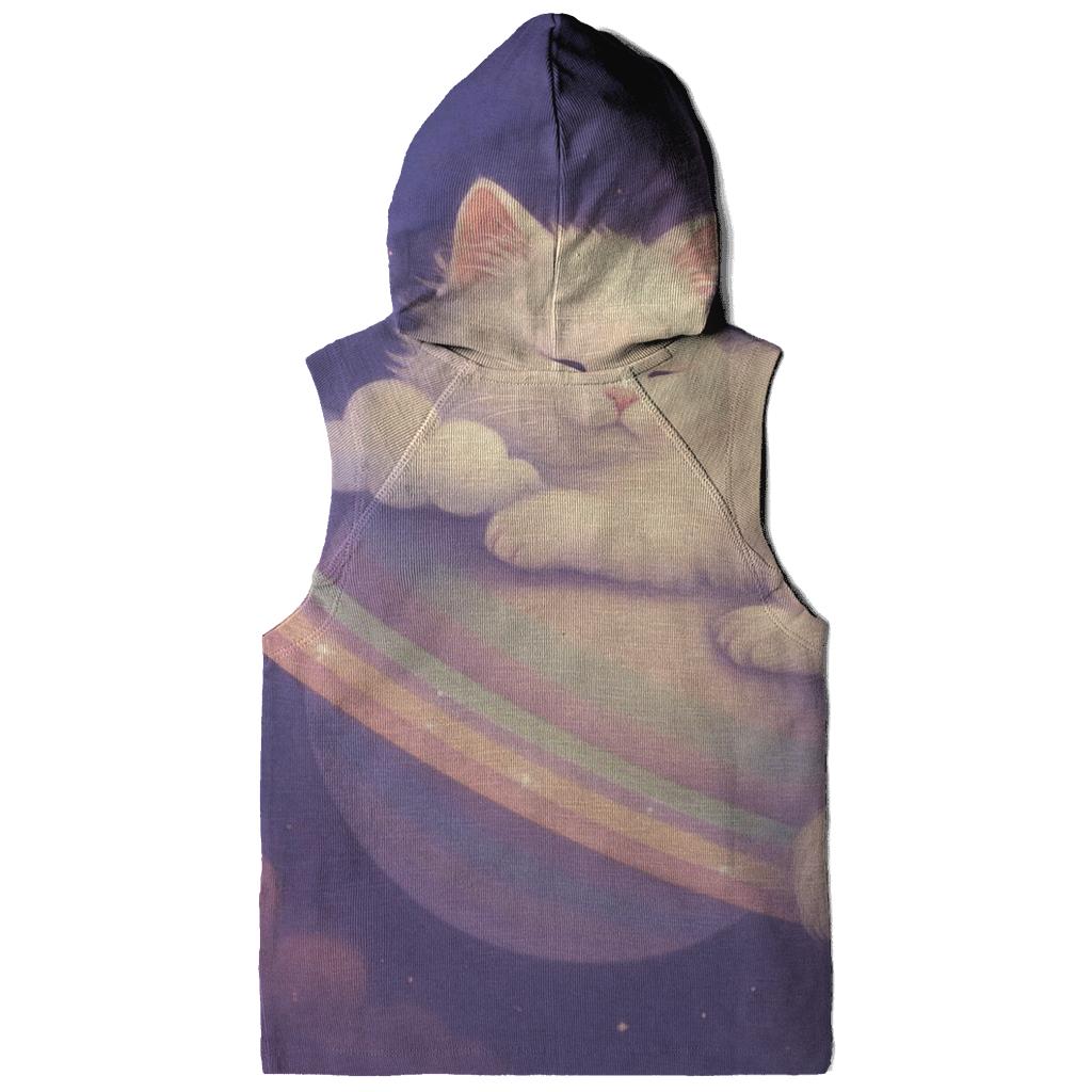 Ringed Planet Cloud Cat hoodie styles