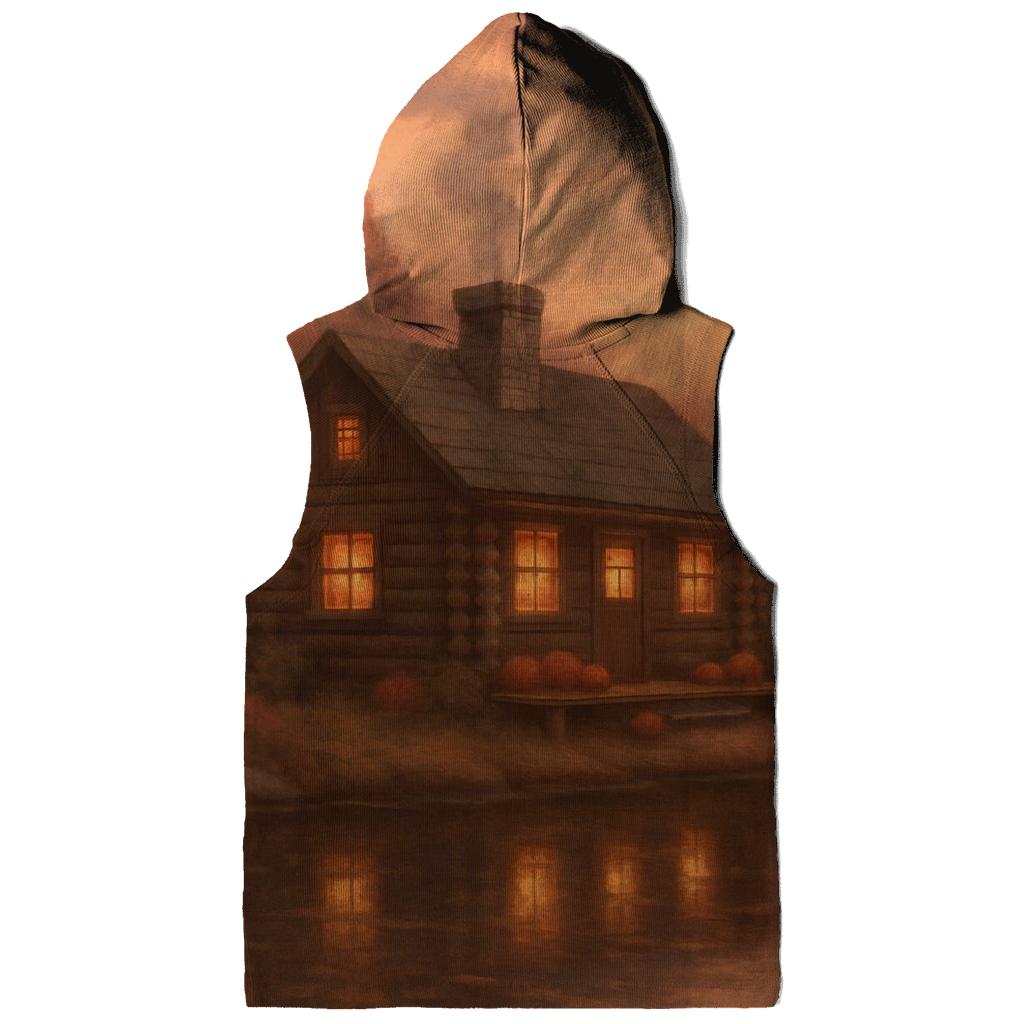 Thankful Cabin By The Lake heavyweight hoodies