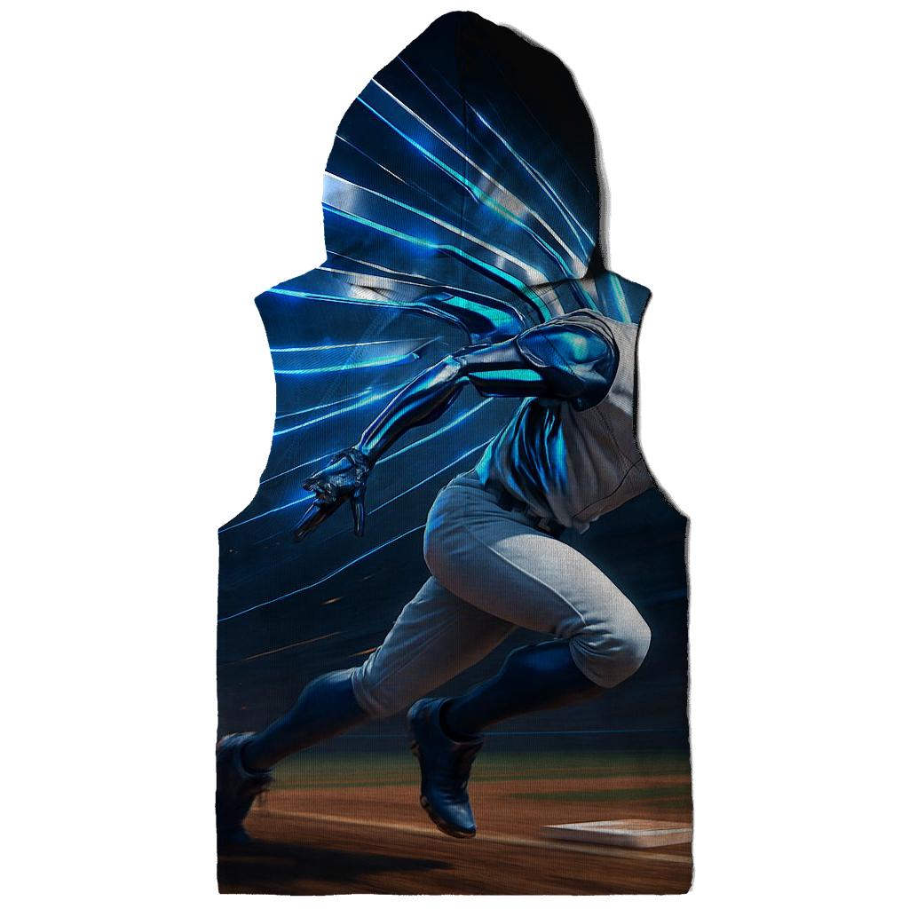 Chromed Wings Of The Leadoff heavyweight hoodies