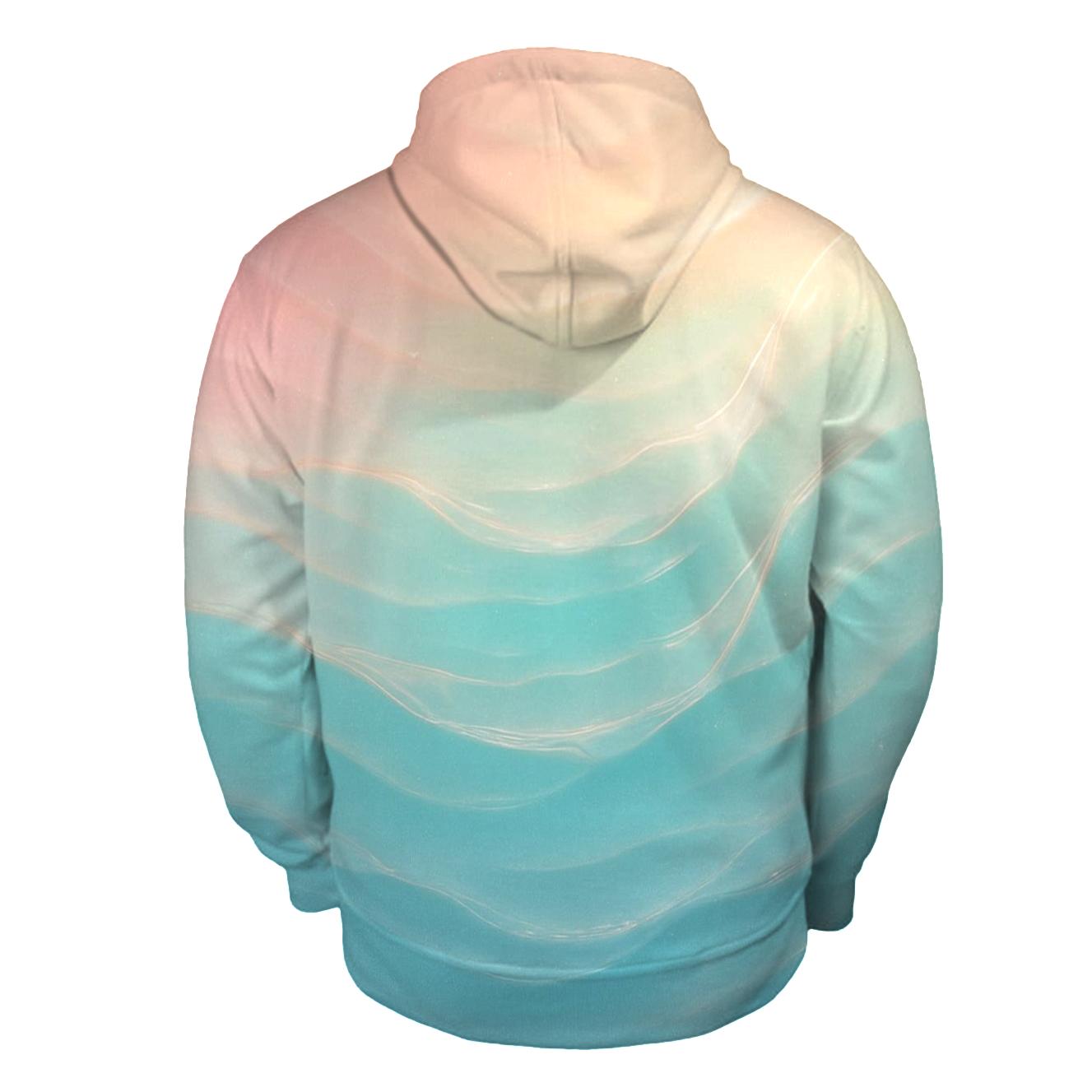 Aurora Tide Gradient Dream heavyweight hoodies