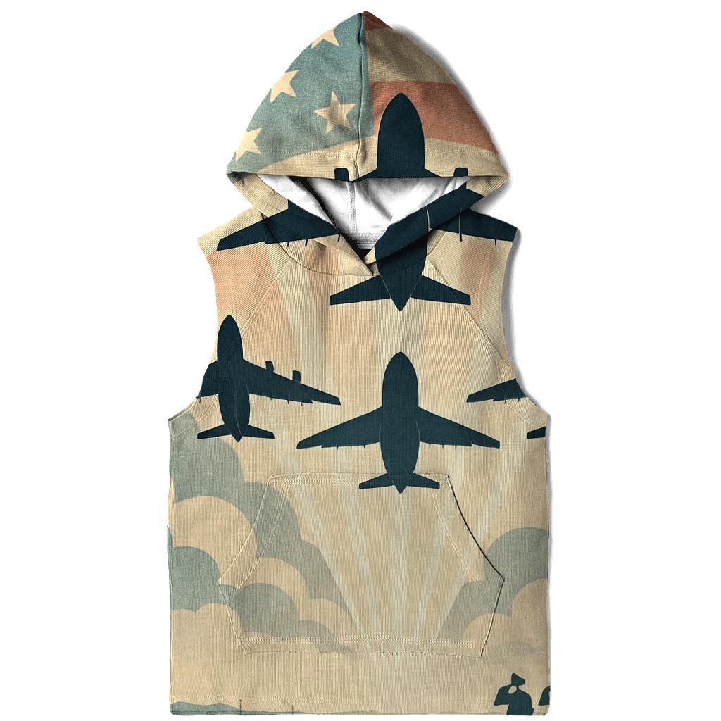 Skybridge Honor Flight embroidered hoodies