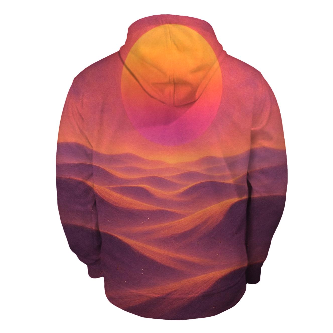 Celestial Dunes At Emberfall embroidered hoodies