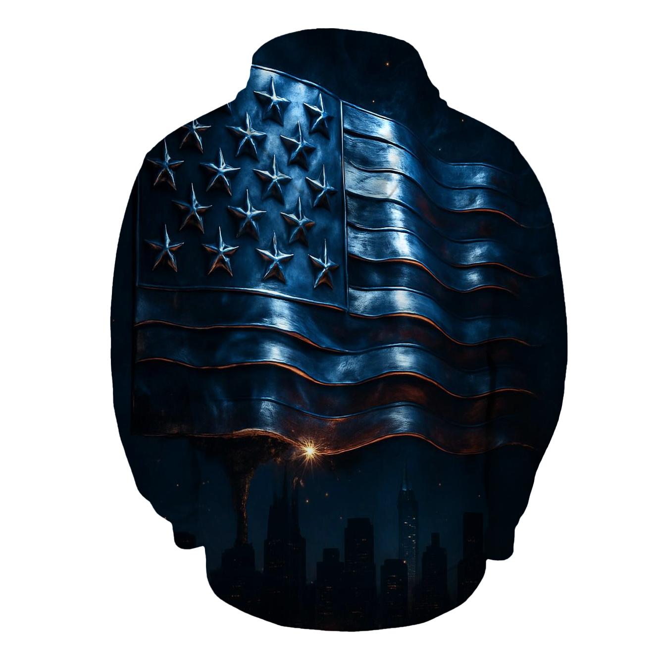 Urban Steel Starscape graphic hoodies