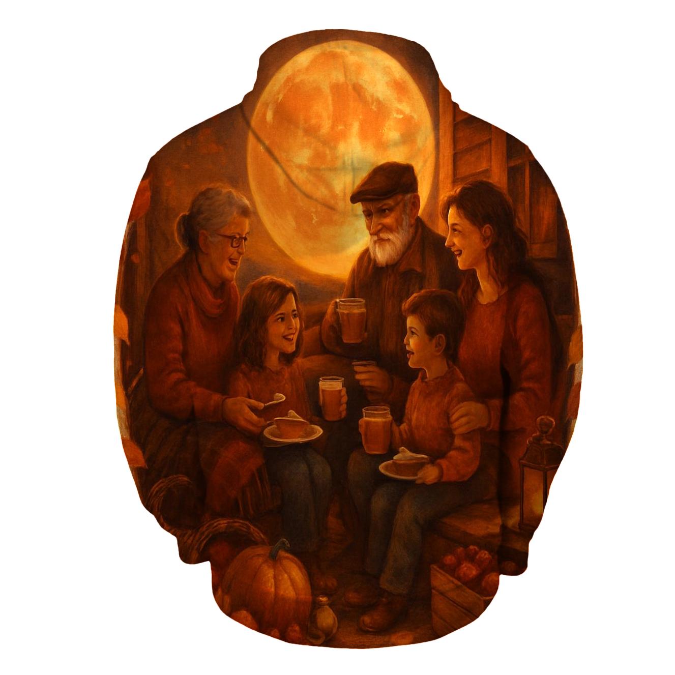 Harvest Moon Porch Gathering pullover hoodies
