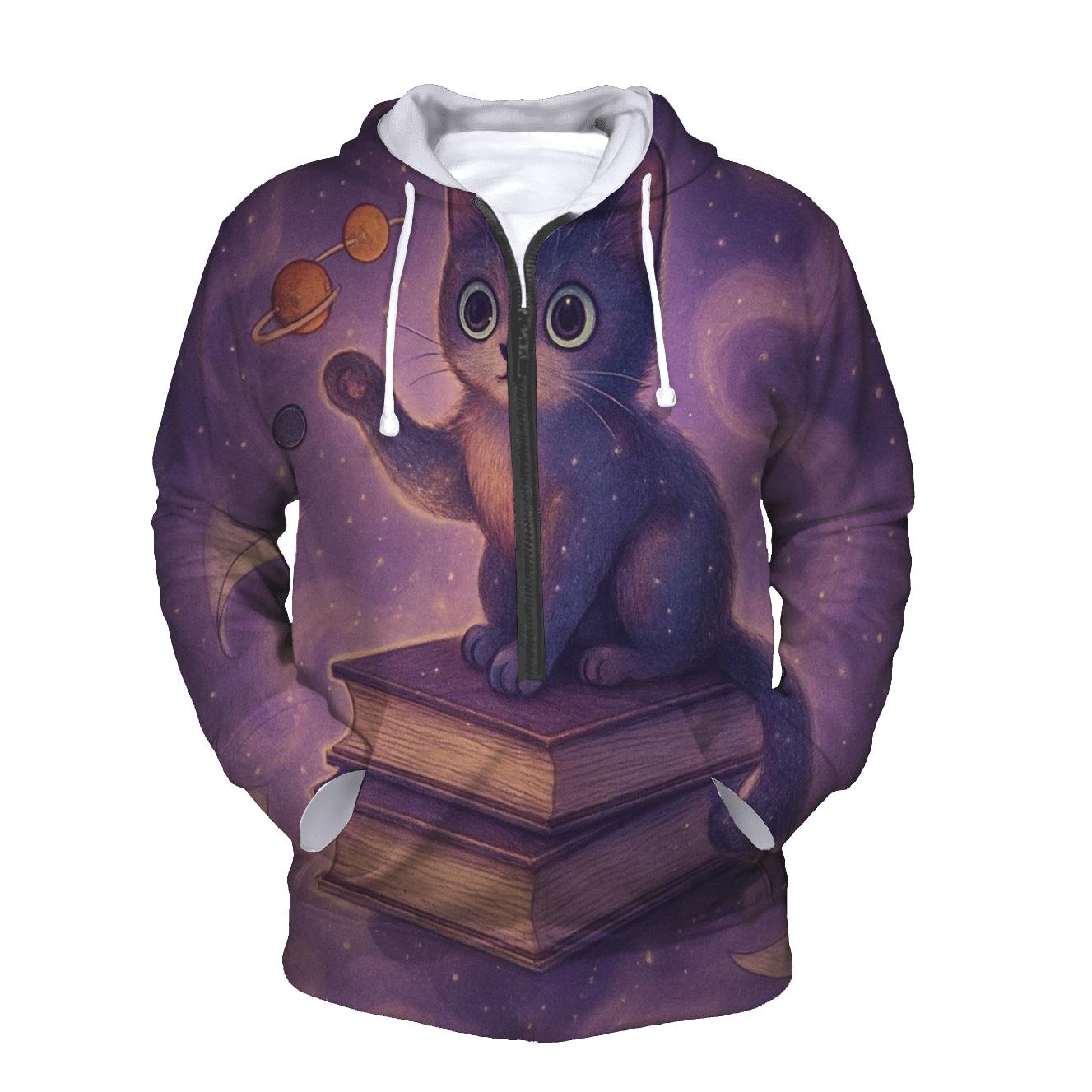 Nebula Library Cat hoodie trends