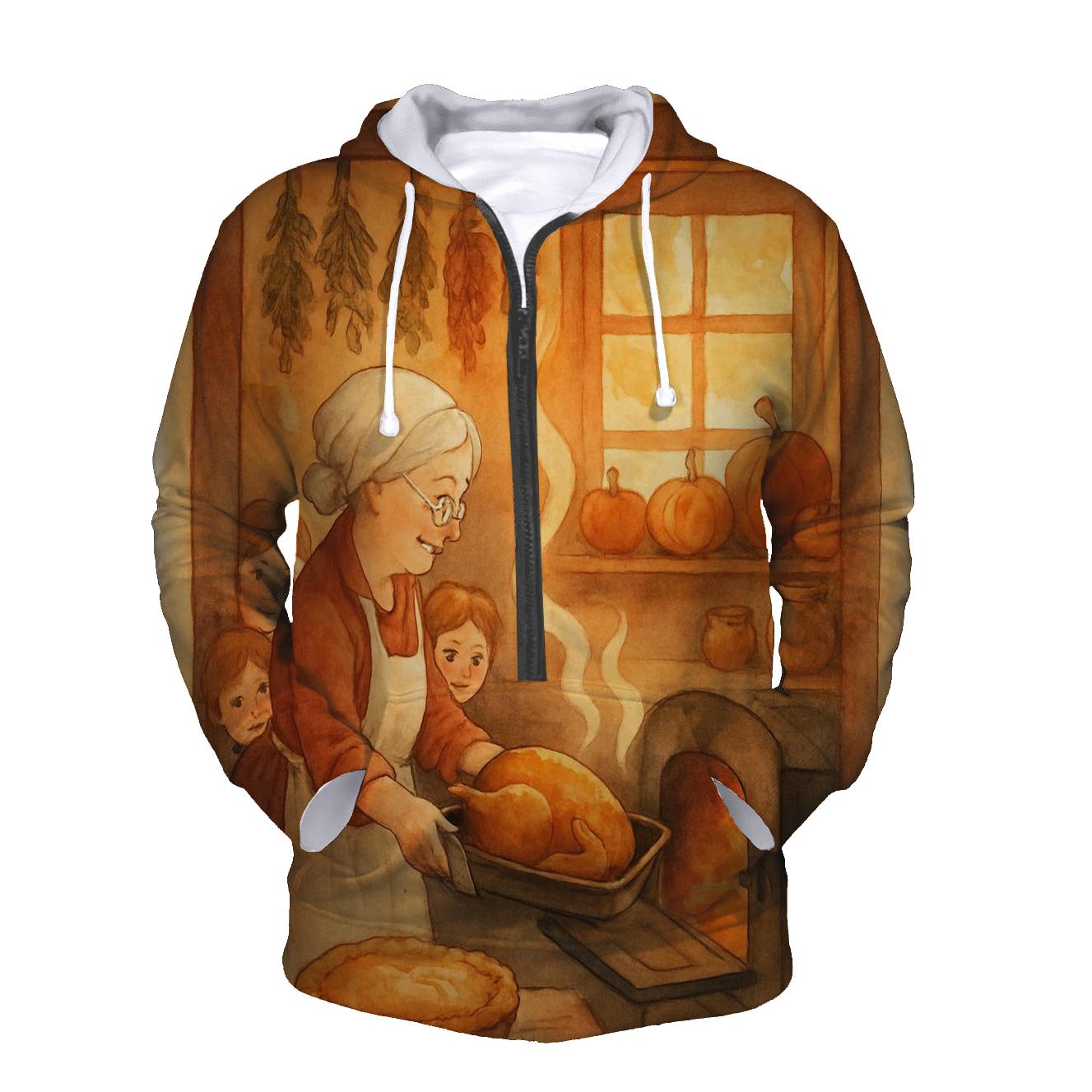 Grandmas Hearthside Thanksgiving premium hoodies