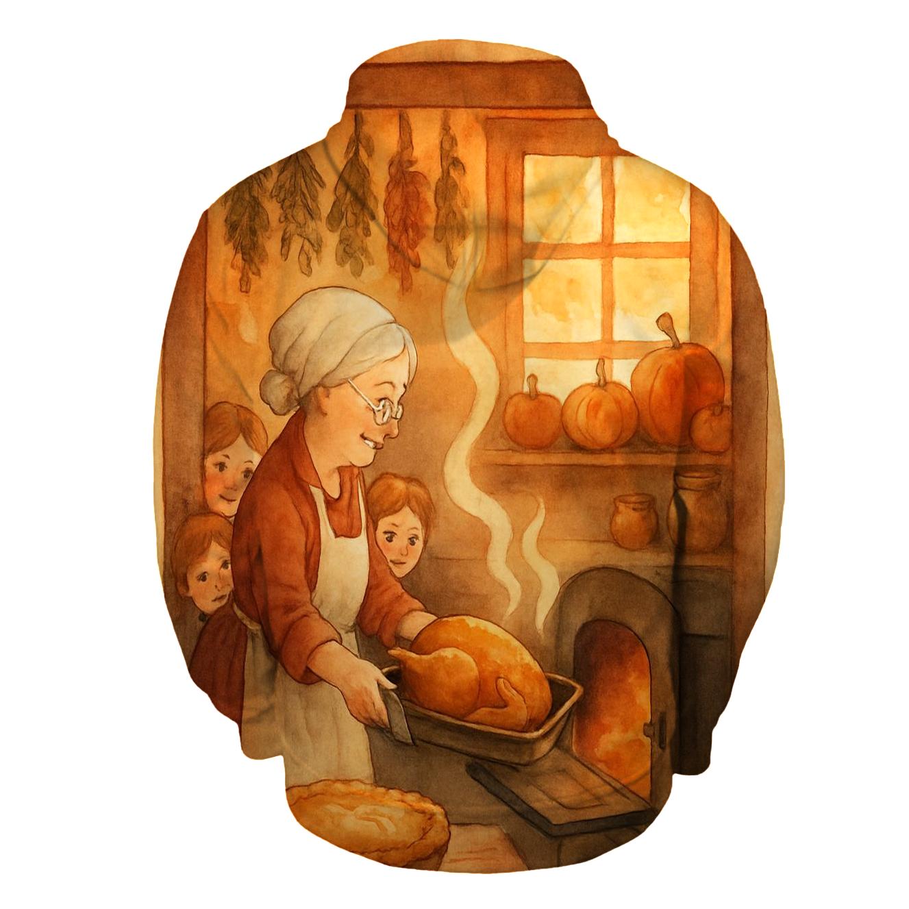 Grandmas Hearthside Thanksgiving premium hoodies