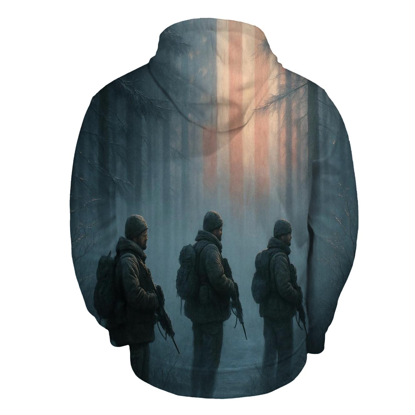 Silent Woods Sentinels heavyweight hoodies