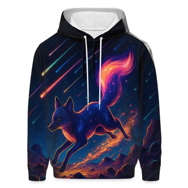 Neon Meteor Fox Chase premium hoodies