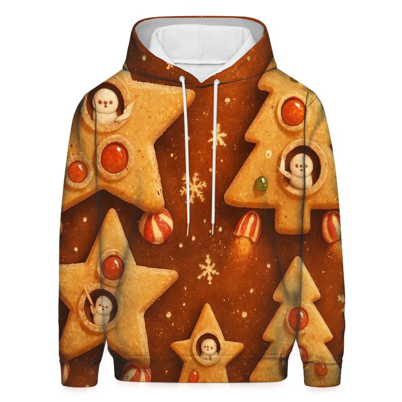 Orbiting Christmas Cookie Fleet hoodie styles
