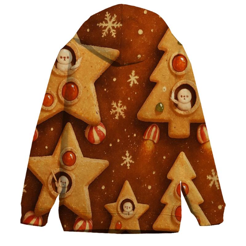 Orbiting Christmas Cookie Fleet hoodie styles