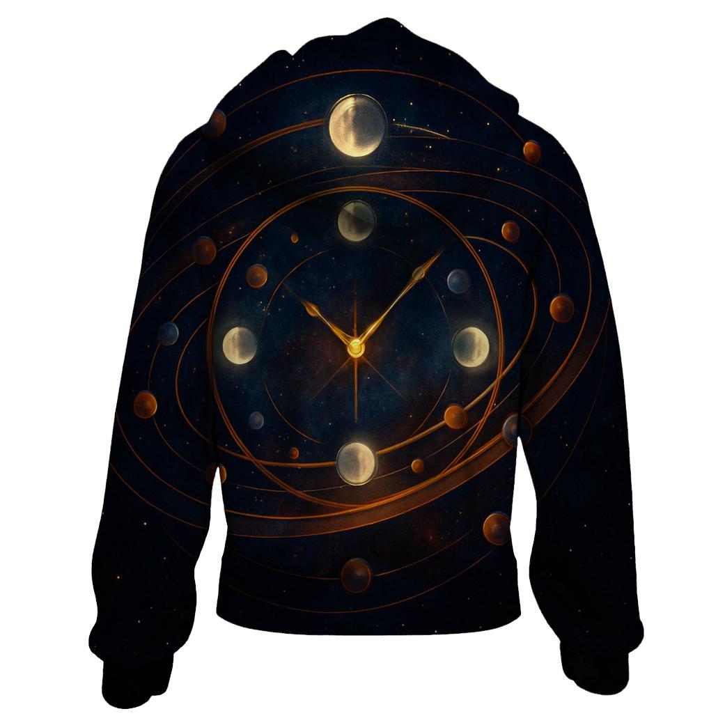 Chrono Rings Of The Cosmos lightweight hoodies