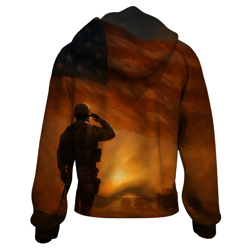 Desert Wind Salute designer hoodies